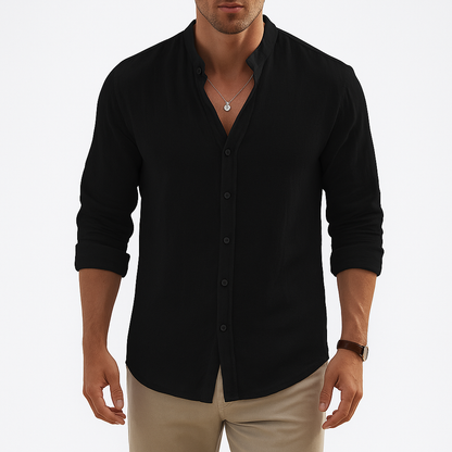 LUXEOUTFIT | Linen Button Shirt