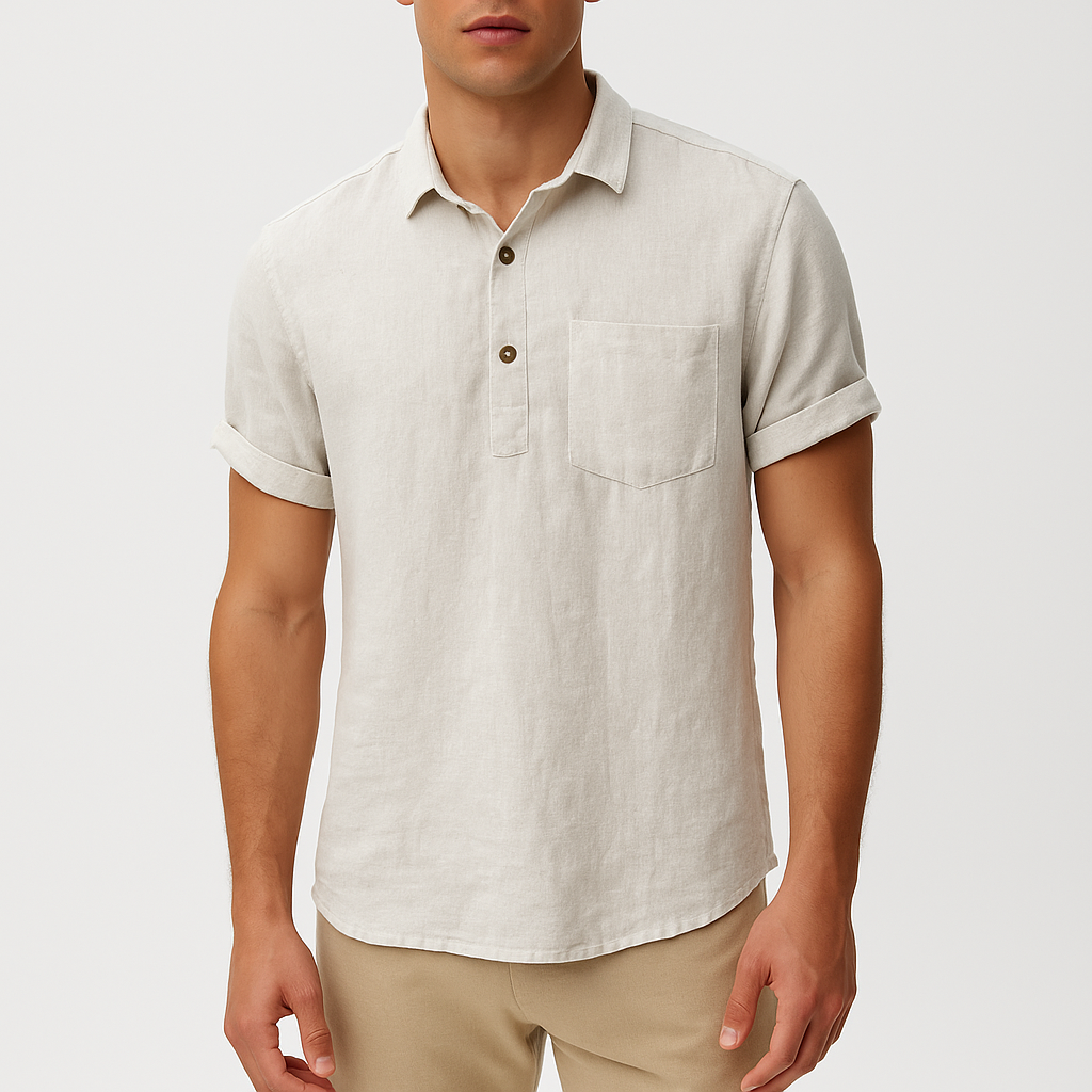 LUXEOUTFIT | Linen Polo Classic