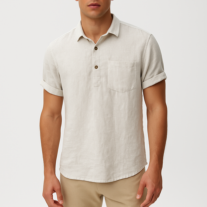 LUXEOUTFIT | Linen Polo Classic