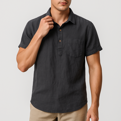 LUXEOUTFIT | Linen Polo Classic