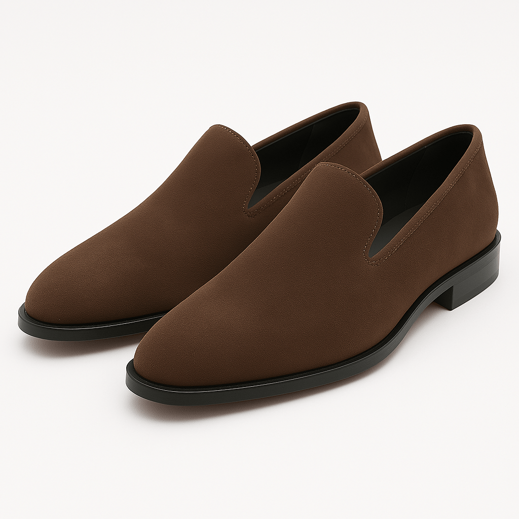 LUXEOUTFIT | Modern Classic Suede Loafers