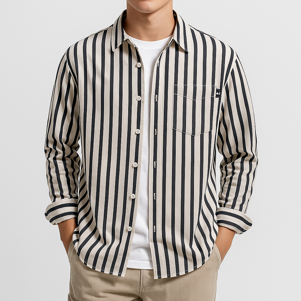 LUXEOUTFIT | Niels Stripe Shirt