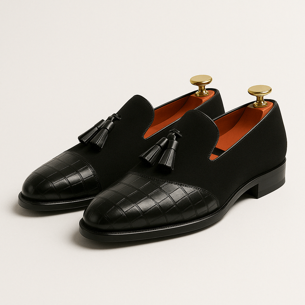 LUXEOUTFIT | Noble Polished Leather Loafers