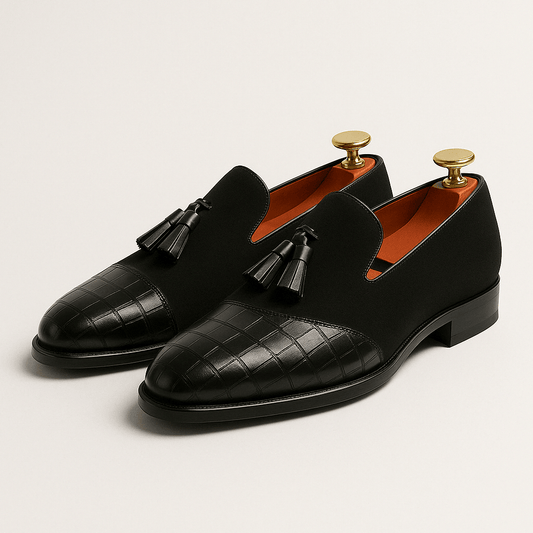LUXEOUTFIT | Noble Polished Leather Loafers