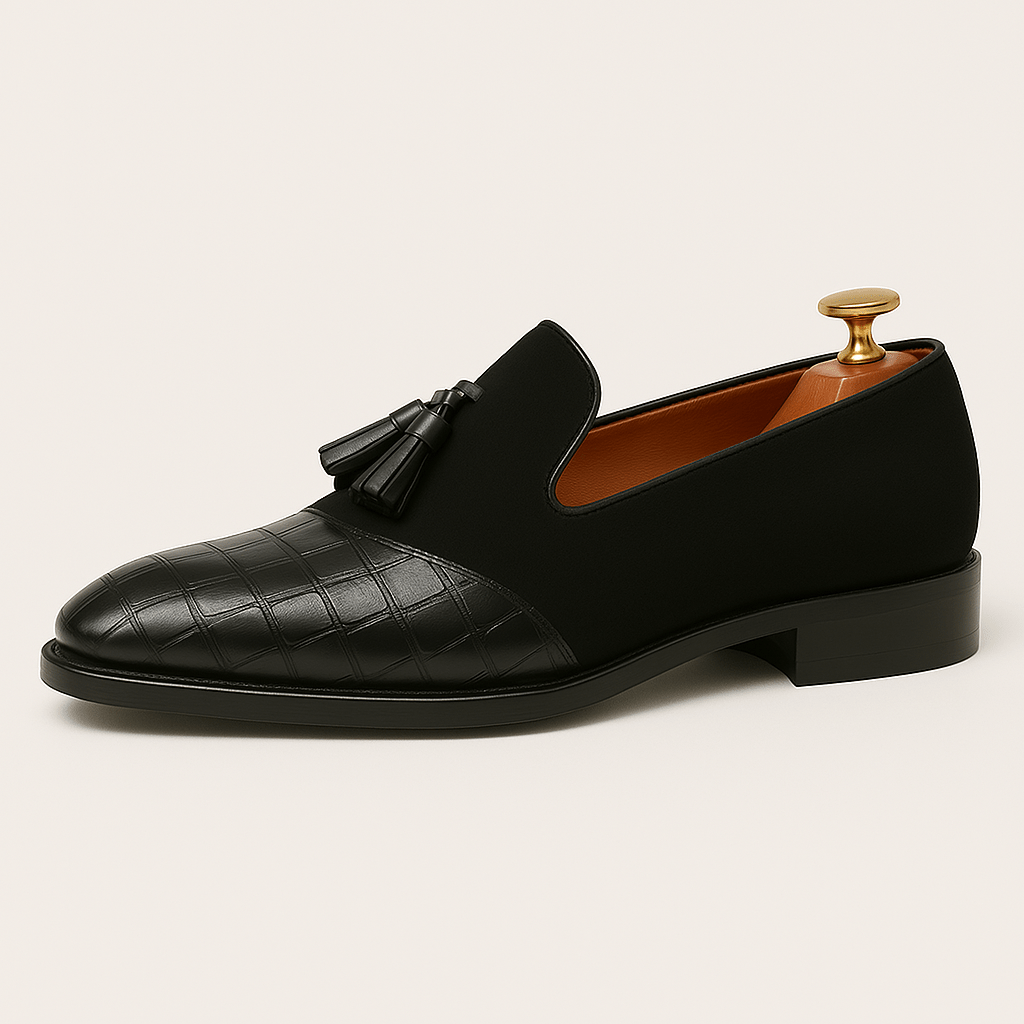 LUXEOUTFIT | Noble Polished Leather Loafers
