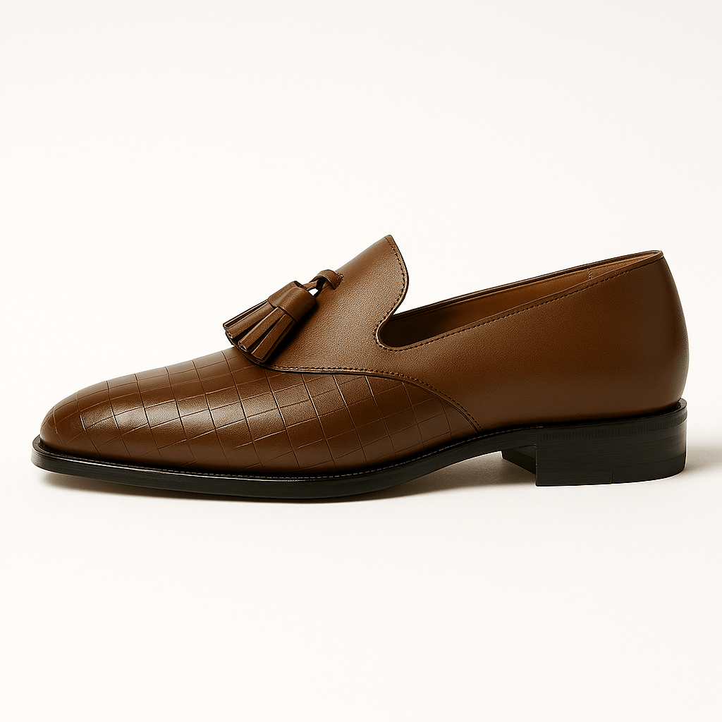 LUXEOUTFIT | Noble Polished Leather Loafers