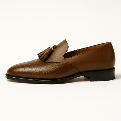 LUXEOUTFIT | Noble Polished Leather Loafers