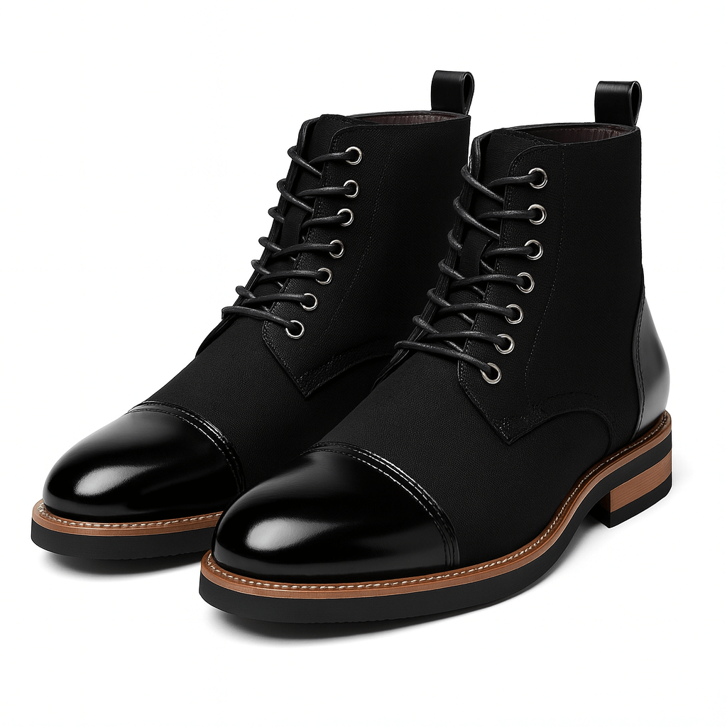 LUXEOUTFIT | Oxford Leather Boots