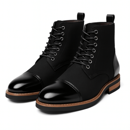 LUXEOUTFIT | Oxford Leather Boots