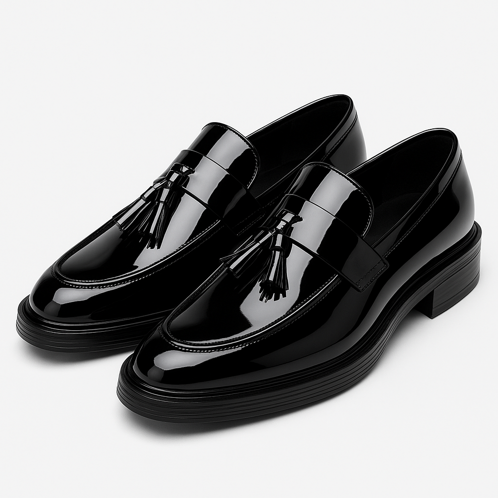 LUXEOUTFIT | Polished Tassel Dress Loafers