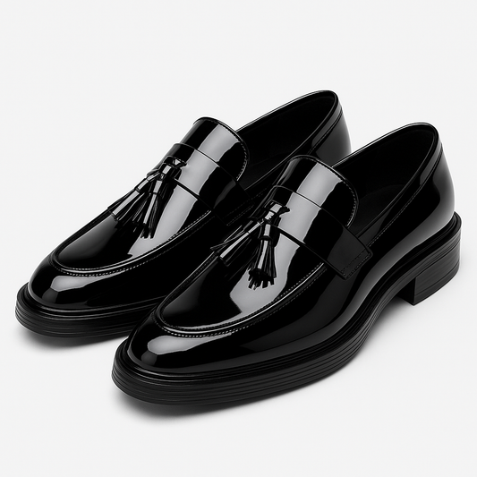 LUXEOUTFIT | Polished Tassel Dress Loafers