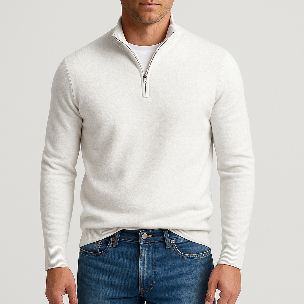 LUXEOUTFIT | Premium Zip Sweater