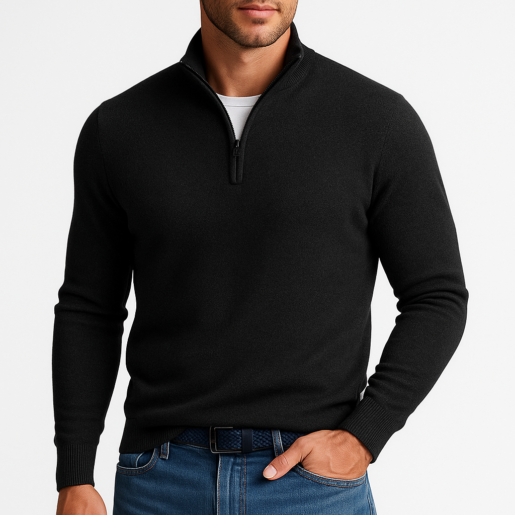 LUXEOUTFIT | Premium Zip Sweater