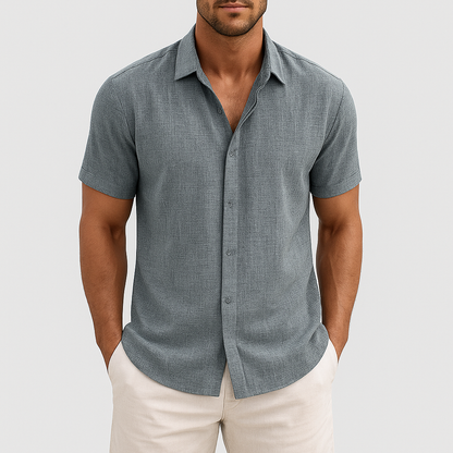 LUXEOUTFIT | Refined Linen Shirt