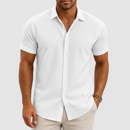 LUXEOUTFIT | Refined Linen Shirt