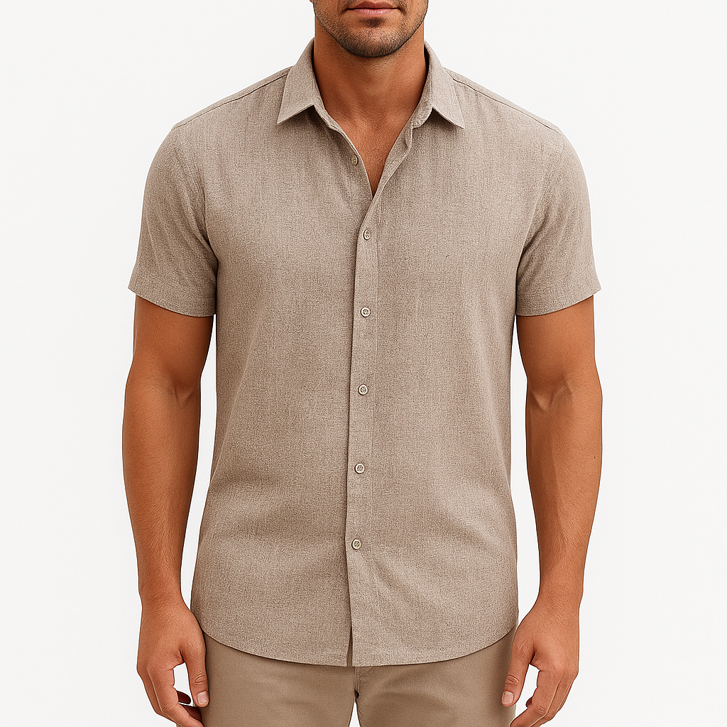 LUXEOUTFIT | Refined Linen Shirt