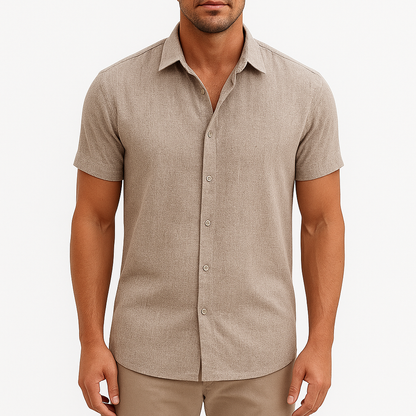 LUXEOUTFIT | Refined Linen Shirt