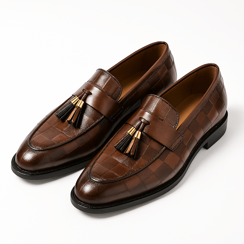 LUXEOUTFIT | Refined Vegan Tassel Loafers