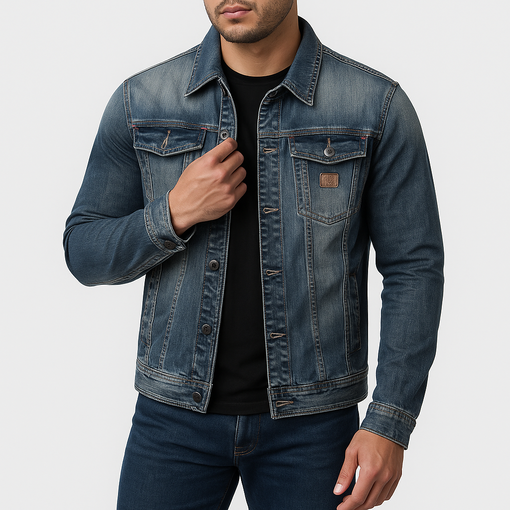LUXEOUTFIT | Retro Denim Jacket