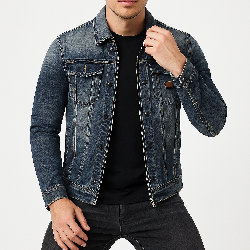 LUXEOUTFIT | Retro Denim Jacket