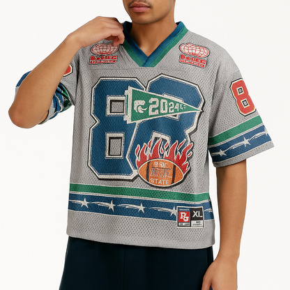 LUXEOUTFIT | Retro Mesh Jersey