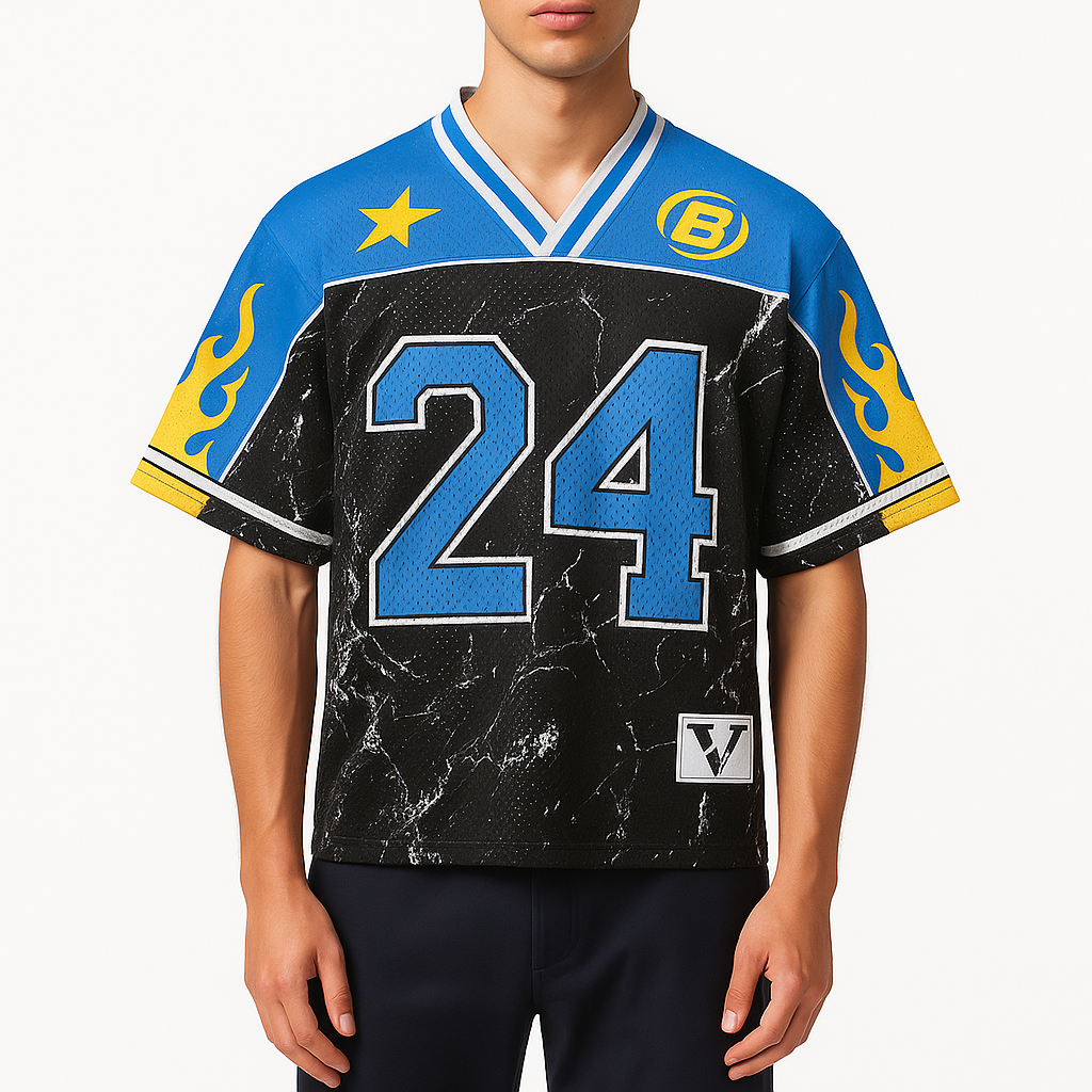 LUXEOUTFIT | Retro Mesh Jersey