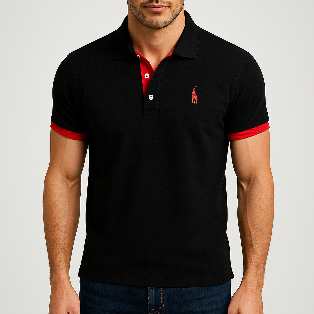 LUXEOUTFIT | Slim Polo Shirt