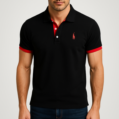 LUXEOUTFIT | Slim Polo Shirt