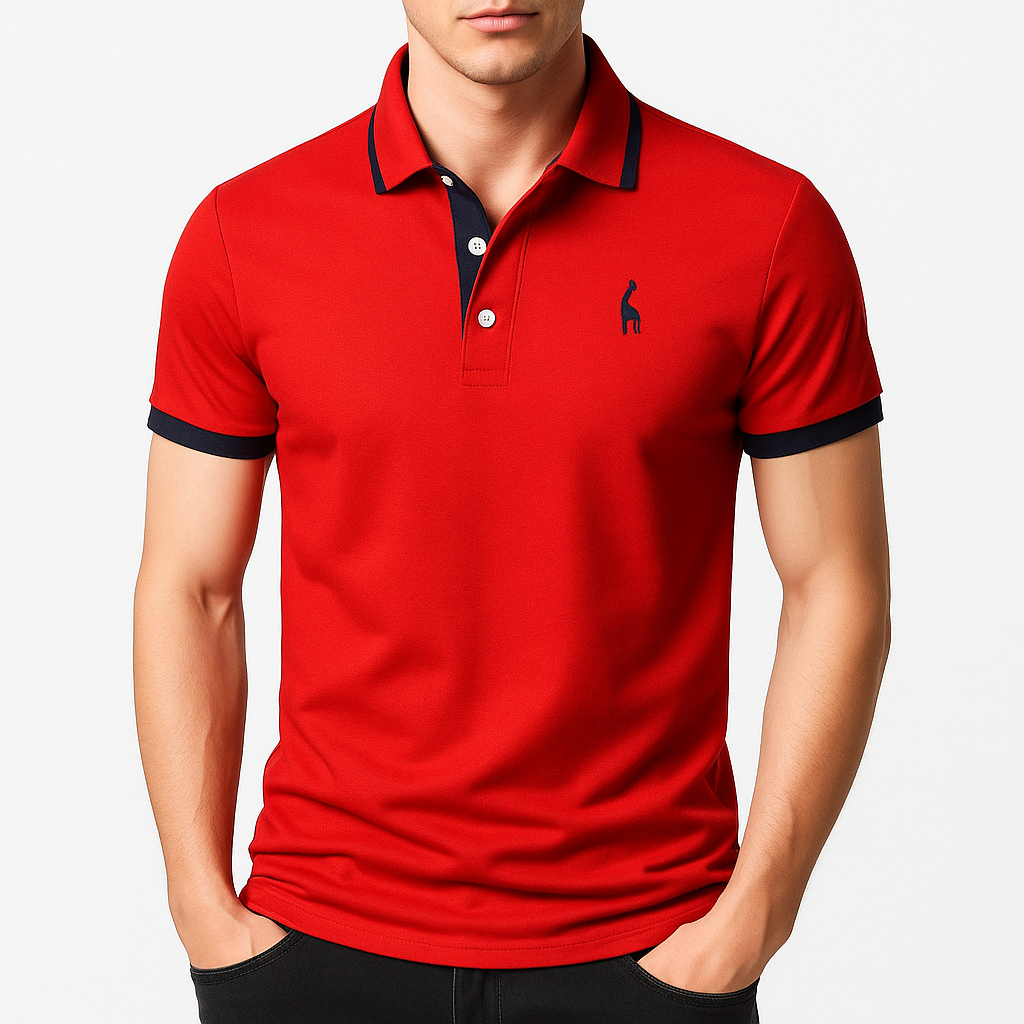 LUXEOUTFIT | Slim Polo Shirt