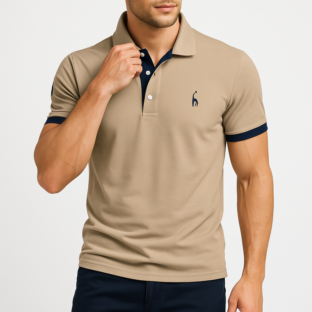 LUXEOUTFIT | Slim Polo Shirt