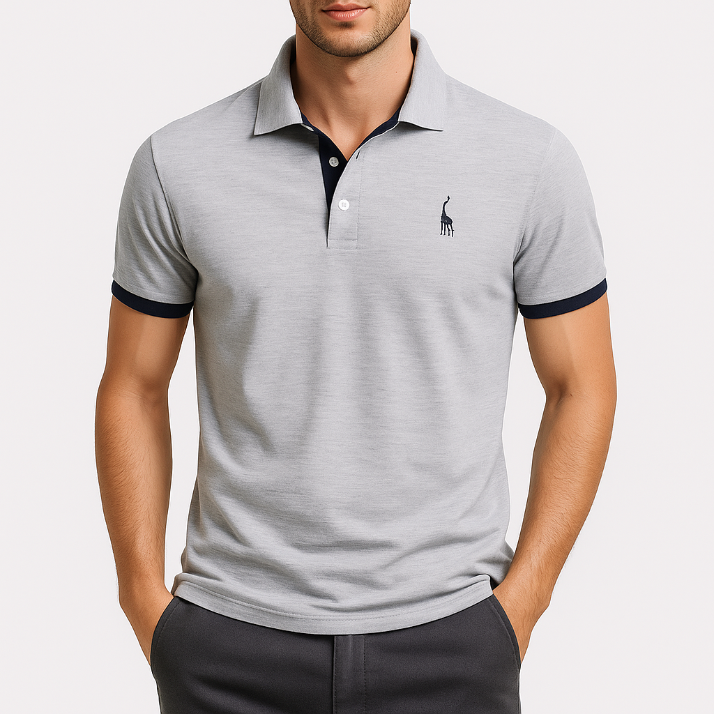 LUXEOUTFIT | Slim Polo Shirt