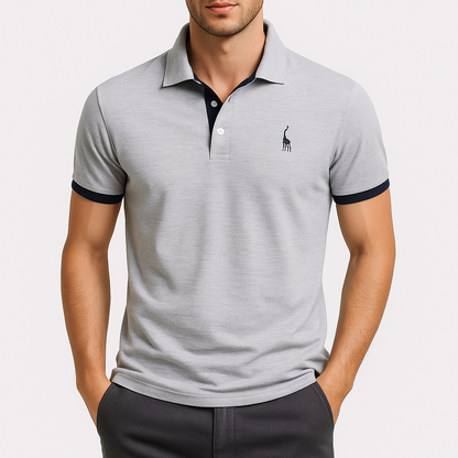 LUXEOUTFIT | Slim Polo Shirt