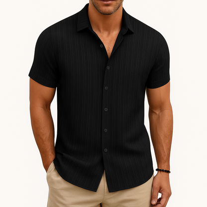 LUXEOUTFIT | Striped Cotton Shirt