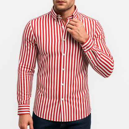 LUXEOUTFIT | Striped Overshirt