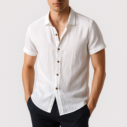 LUXEOUTFIT | Summer Linen Shirt