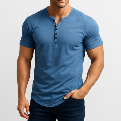 LUXEOUTFIT | Tailored Henley Shirt