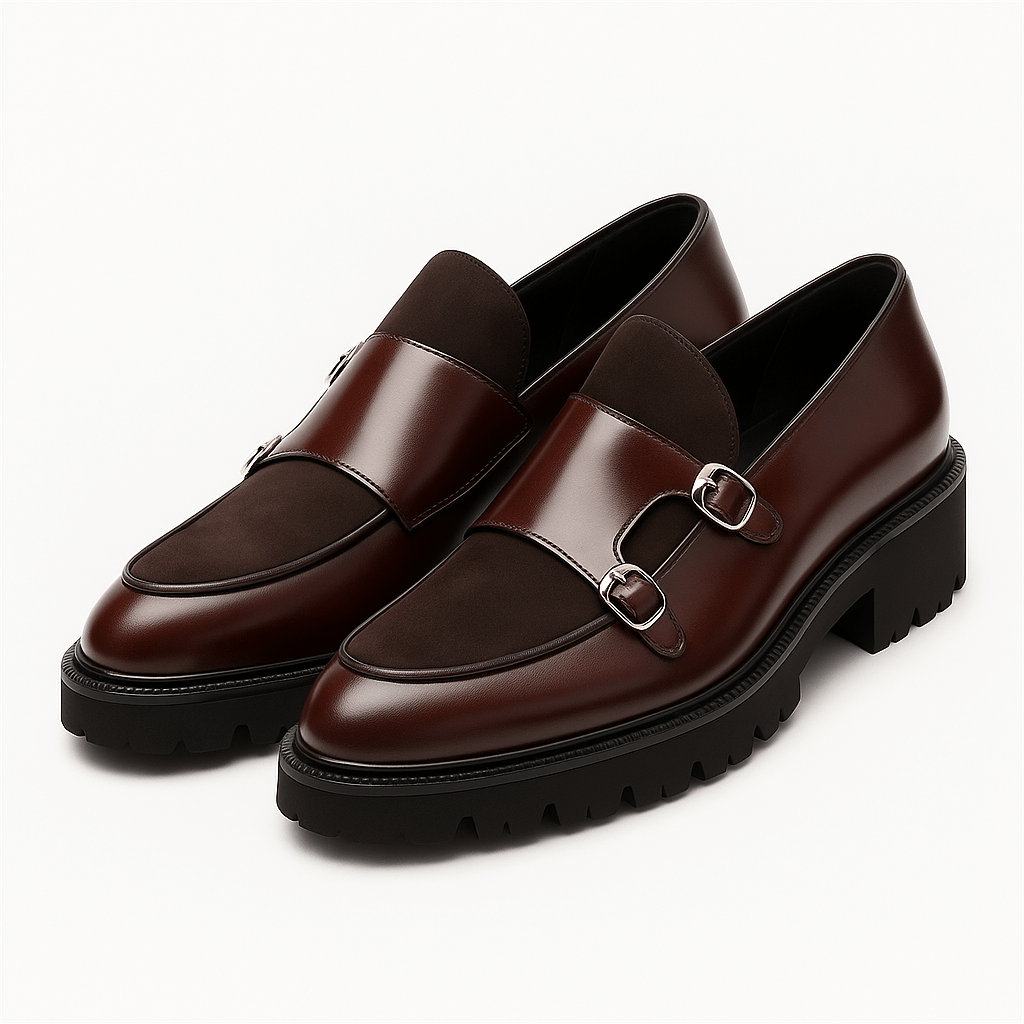 LUXEOUTFIT | Valemont Monk Strap Loafers