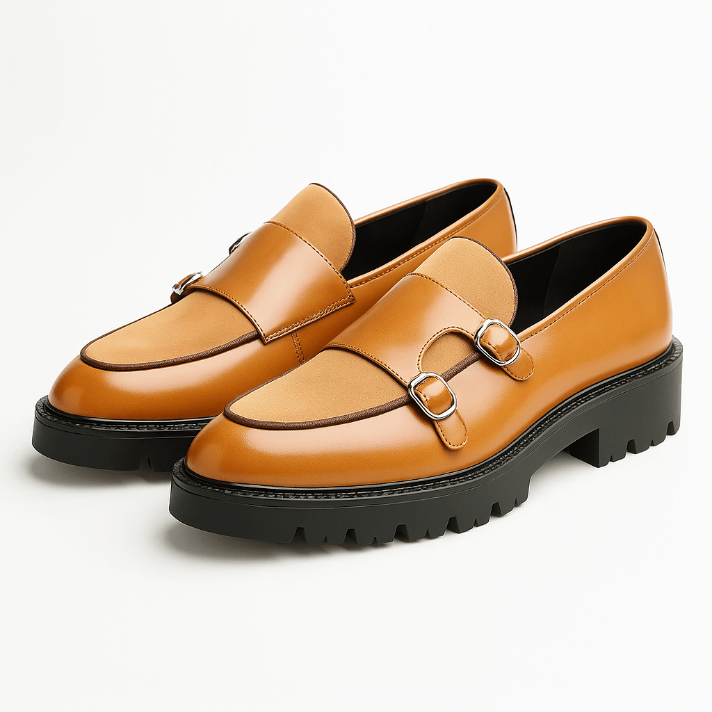 LUXEOUTFIT | Valemont Monk Strap Loafers