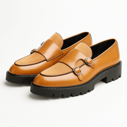 LUXEOUTFIT | Valemont Monk Strap Loafers