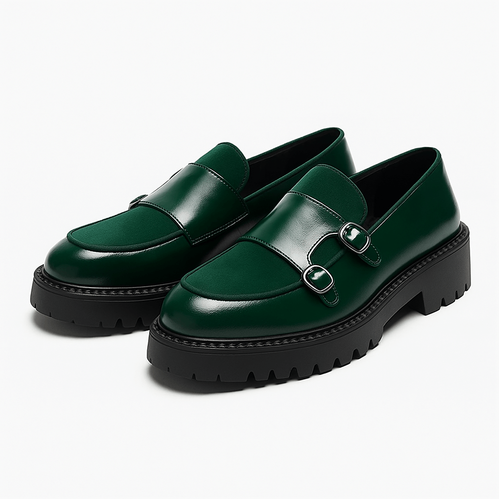 LUXEOUTFIT | Valemont Monk Strap Loafers
