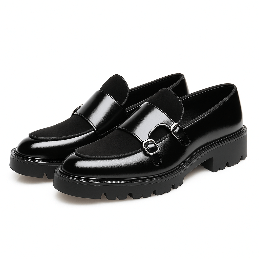 LUXEOUTFIT | Valemont Monk Strap Loafers