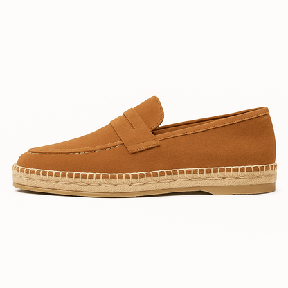 LUXEOUTFIT | Verona Suede Espadrille Loafers