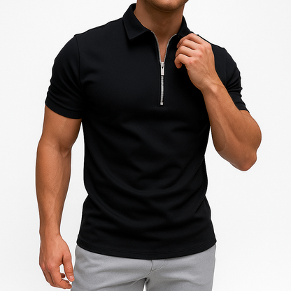 LUXEOUTFIT | Zipper Polo Style