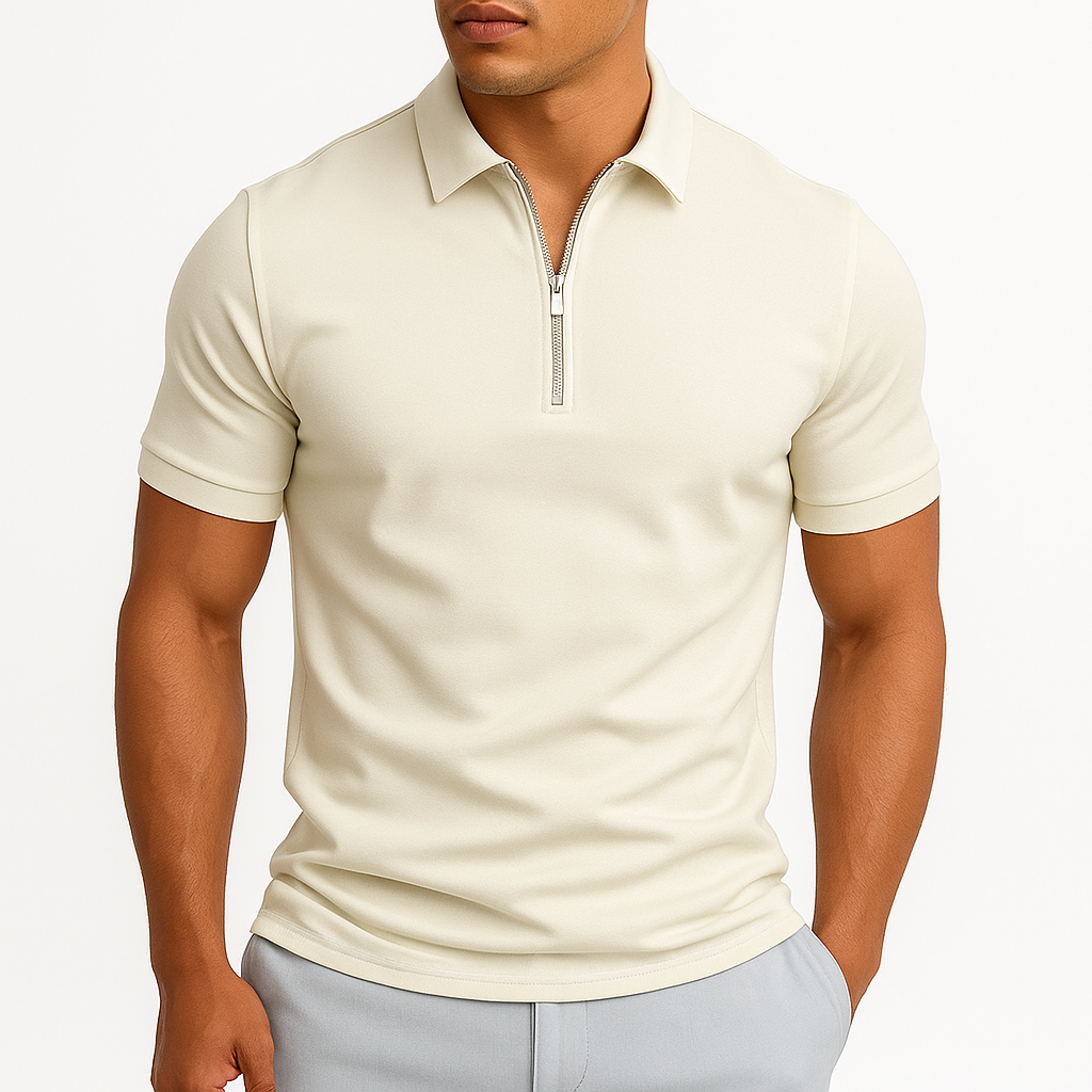 LUXEOUTFIT | Zipper Polo Style