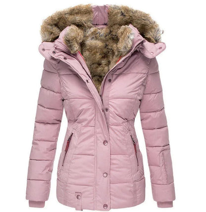 Eira® | Warm winter coat with fur lining