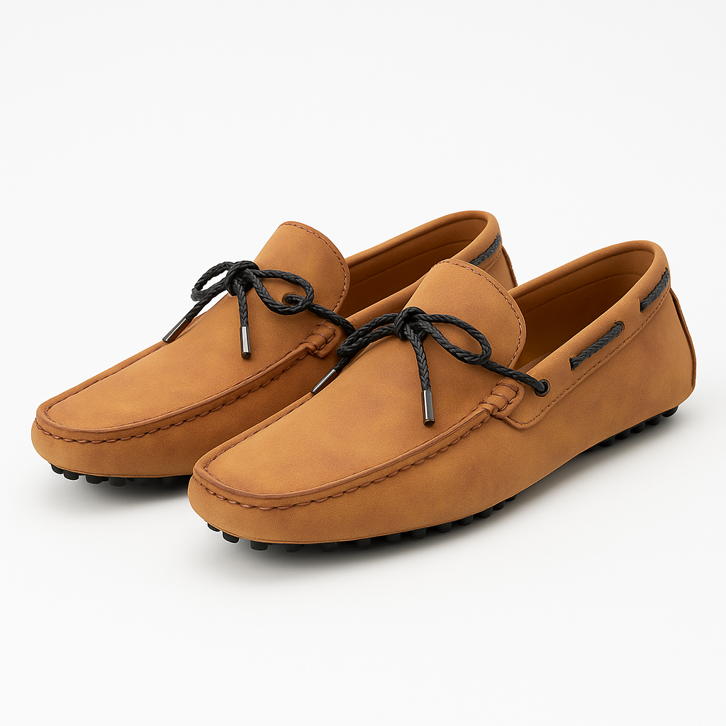 Luxeoutfit | Ashford Leather Slip-On Loafers