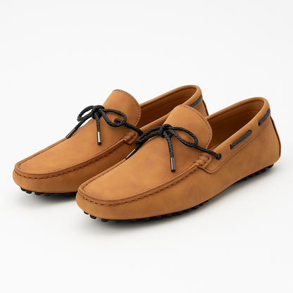 Luxeoutfit | Ashford Leather Slip-On Loafers
