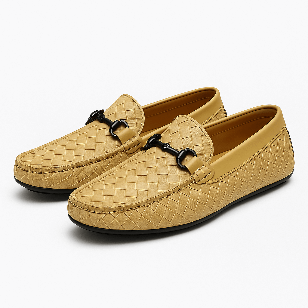 Luxeoutfit | Aurelio Split Leather Signature Loafers