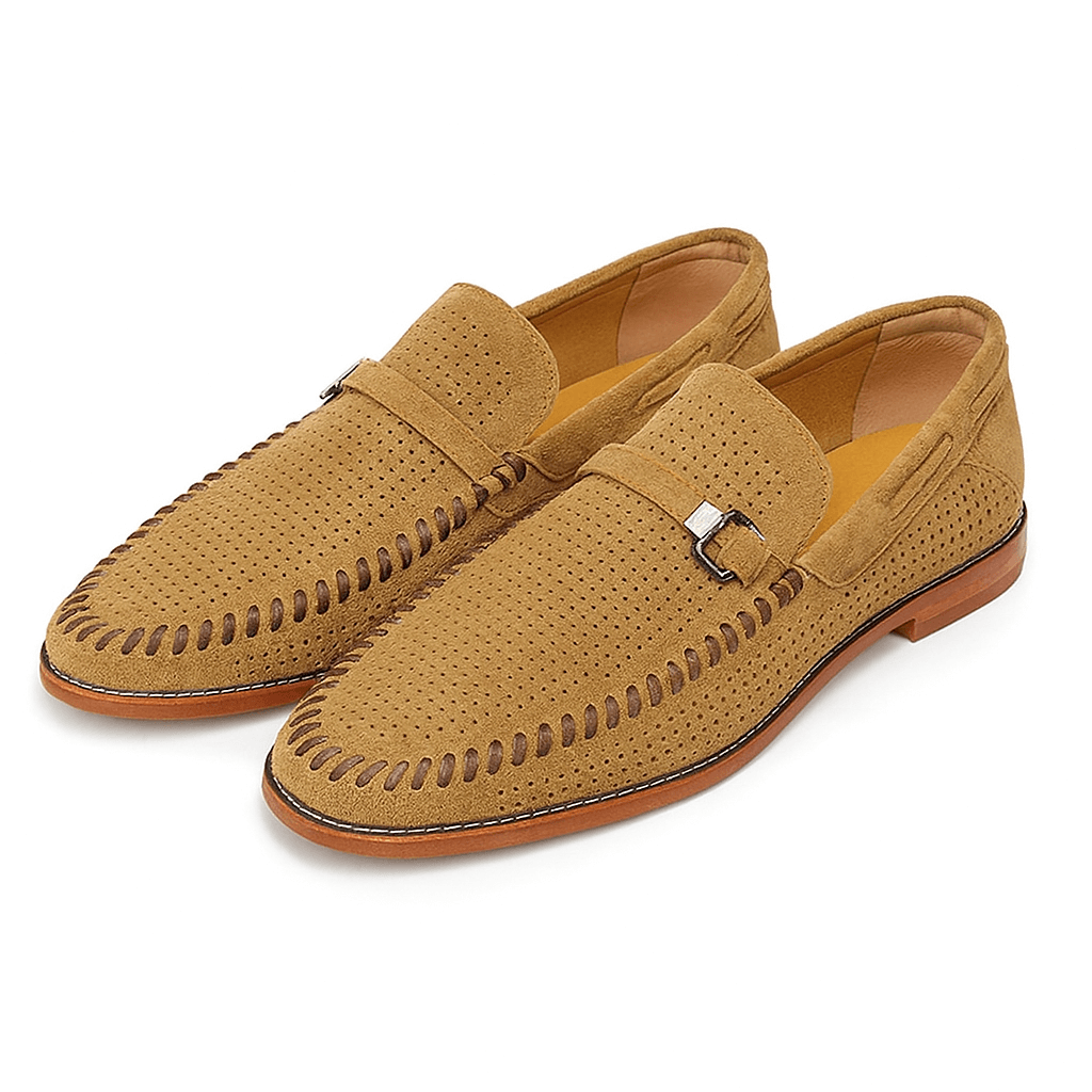 Luxeoutfit | Breathable Suede Moccasin Loafers