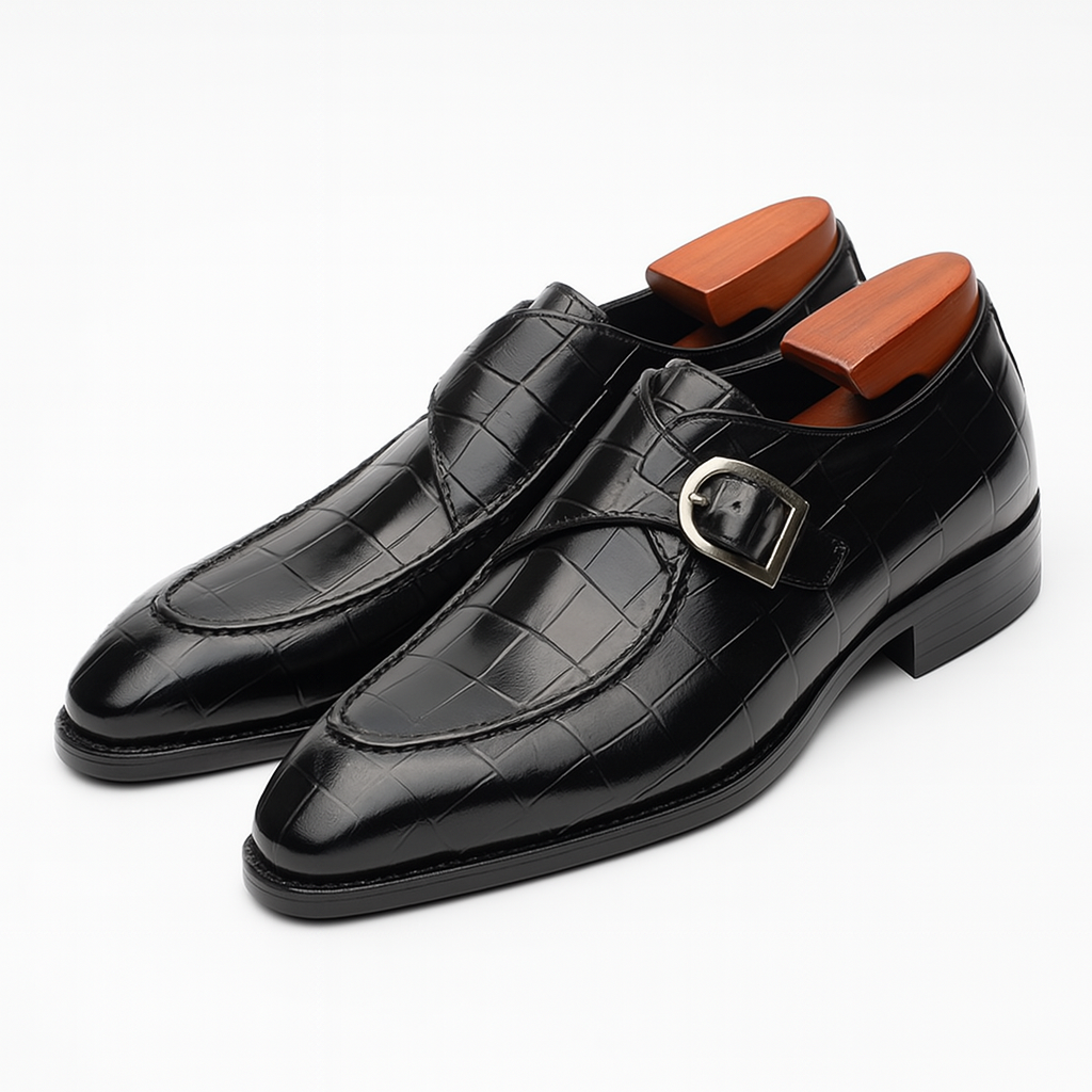 Luxeoutfit | Classic Buckled Dress Loafers
